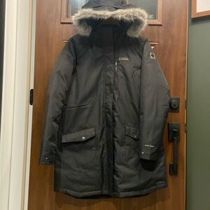 Columbia Womens Suttle Mountain Long Insulated Jacket, Sz XL